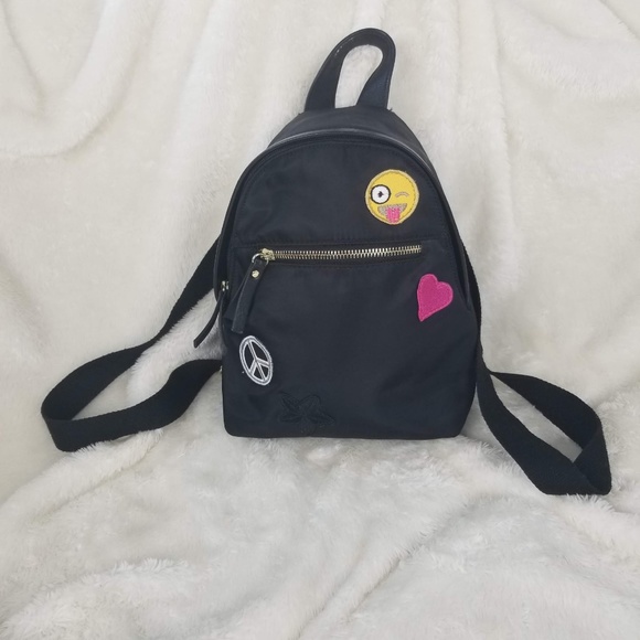 Madden Girl Other - MADDEN GIRL emoji mini backpack black